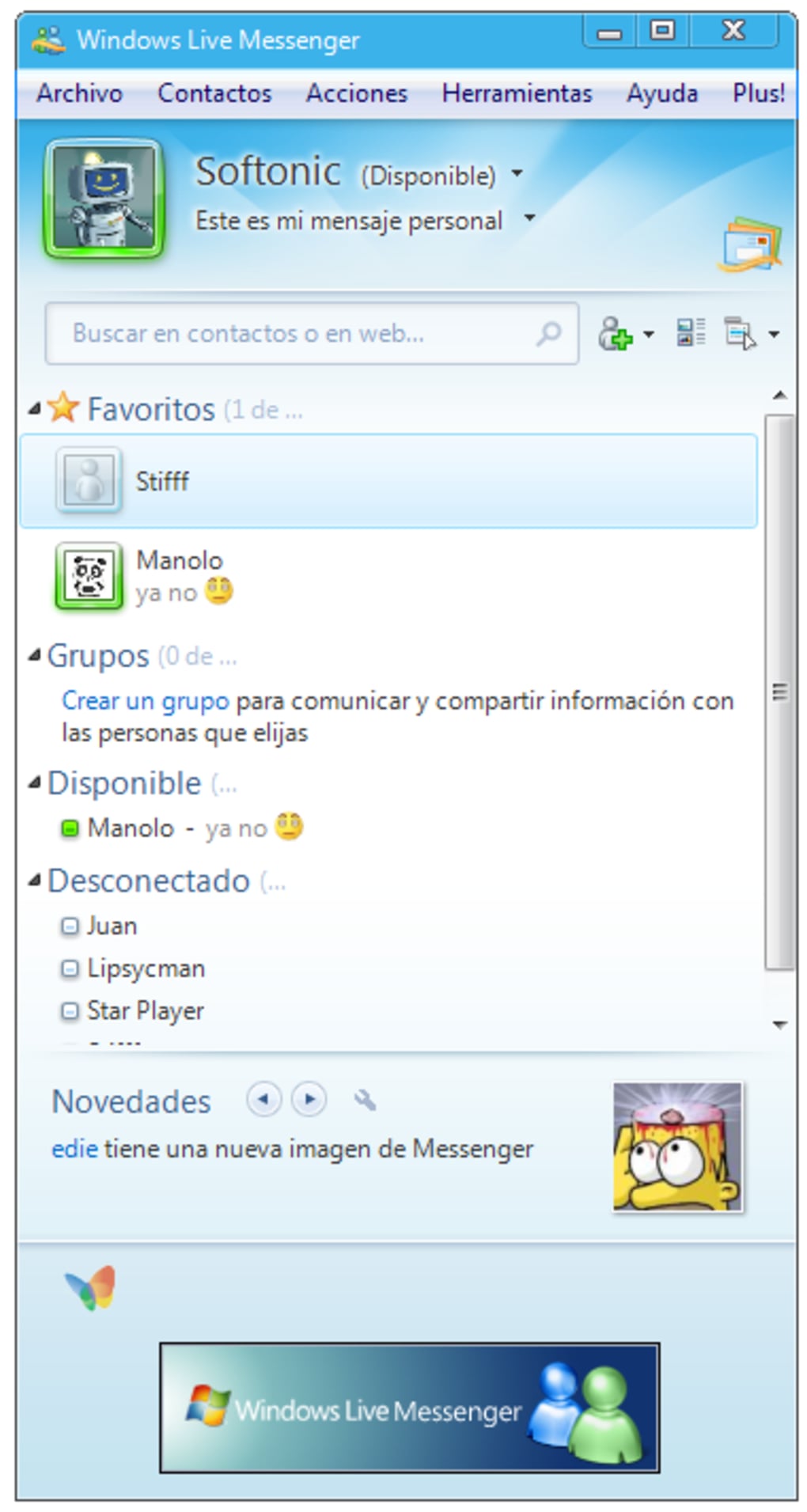 Windows messenger service